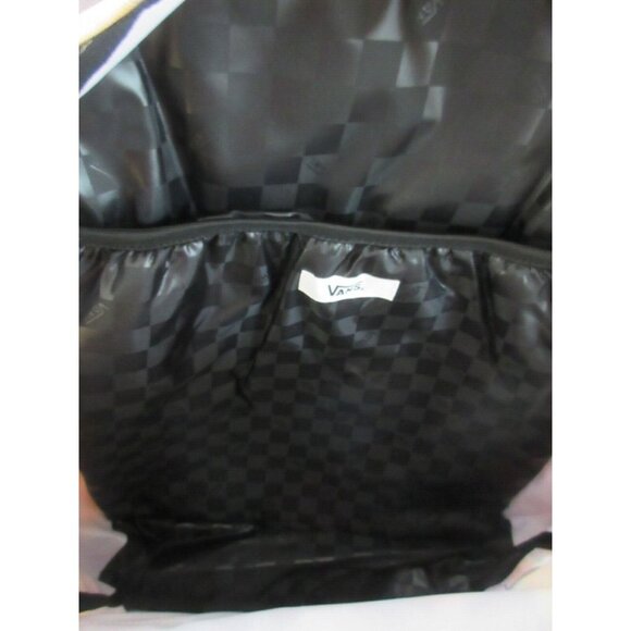 Vans Realm Plus Unisex Tie Dye Backpack Travel Bag Ochre Yellow Purple NWT - Picture 6 of 6